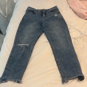 American Eagle Outfitters Dark Washed Boyfriend Jeans